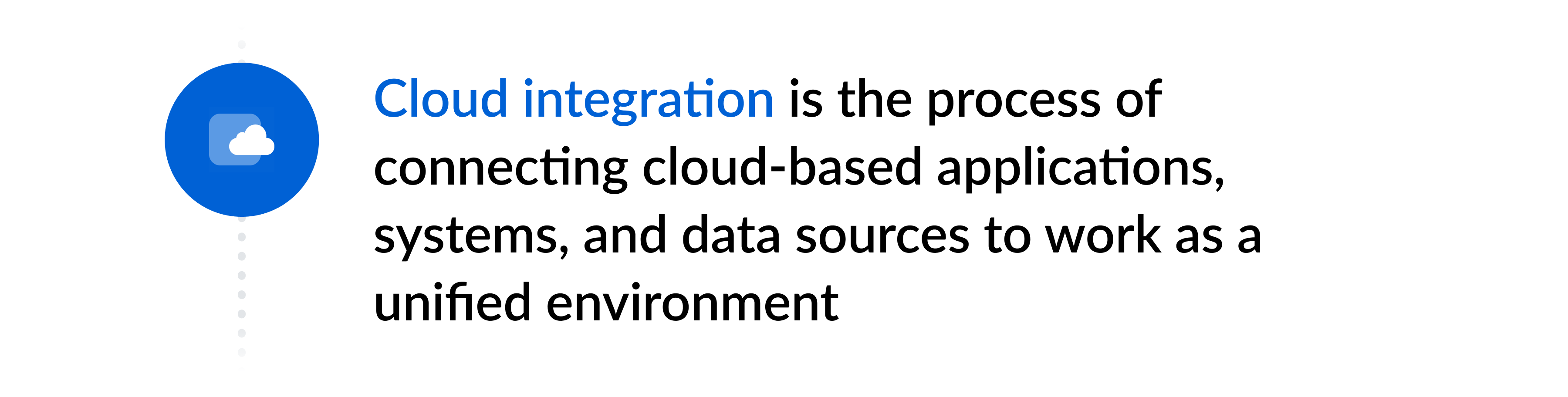 Cloud integration definition